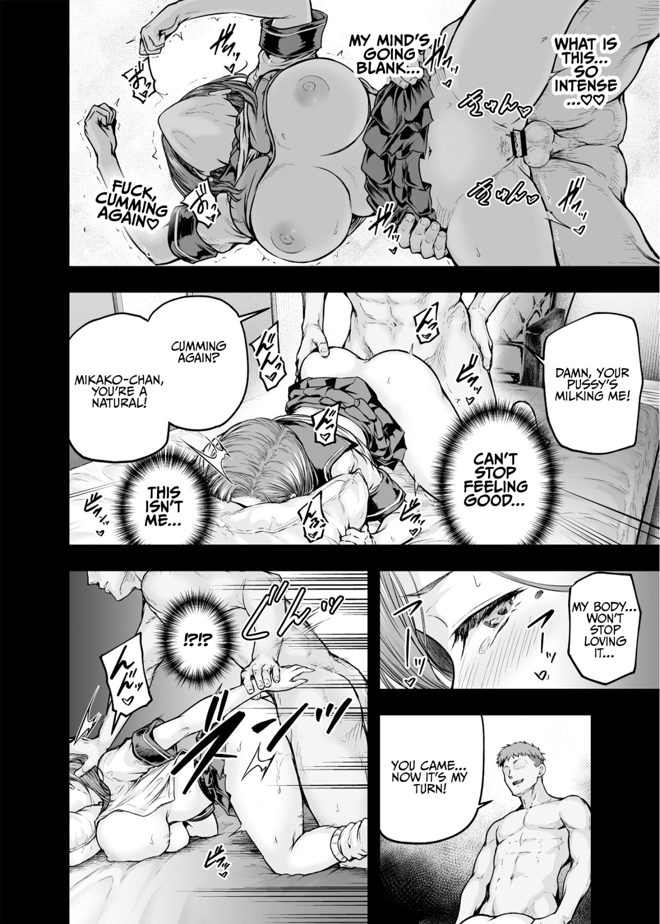 Hentai Manga Comic-Mom's obsessed with her Daughter's Boyfriend 2-Read-23